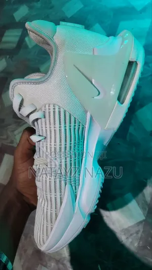 Nike Lebron Witness 6 Basketball Shoe in a White Colorway