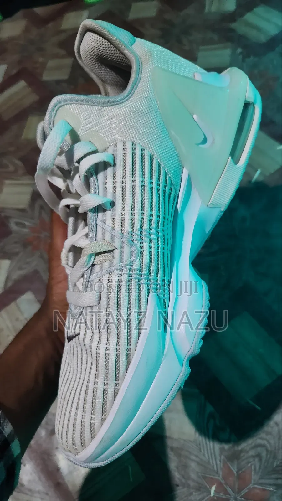 Nike Lebron Witness 6 Basketball Shoe in a White Colorway