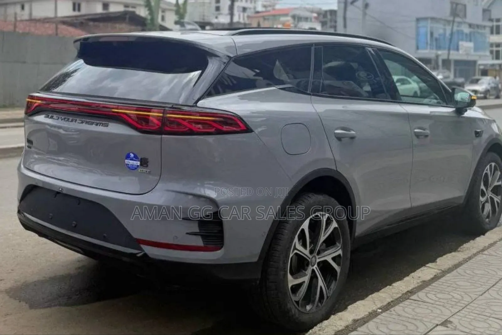 New BYD Sealion 7 EV 2025 Purple