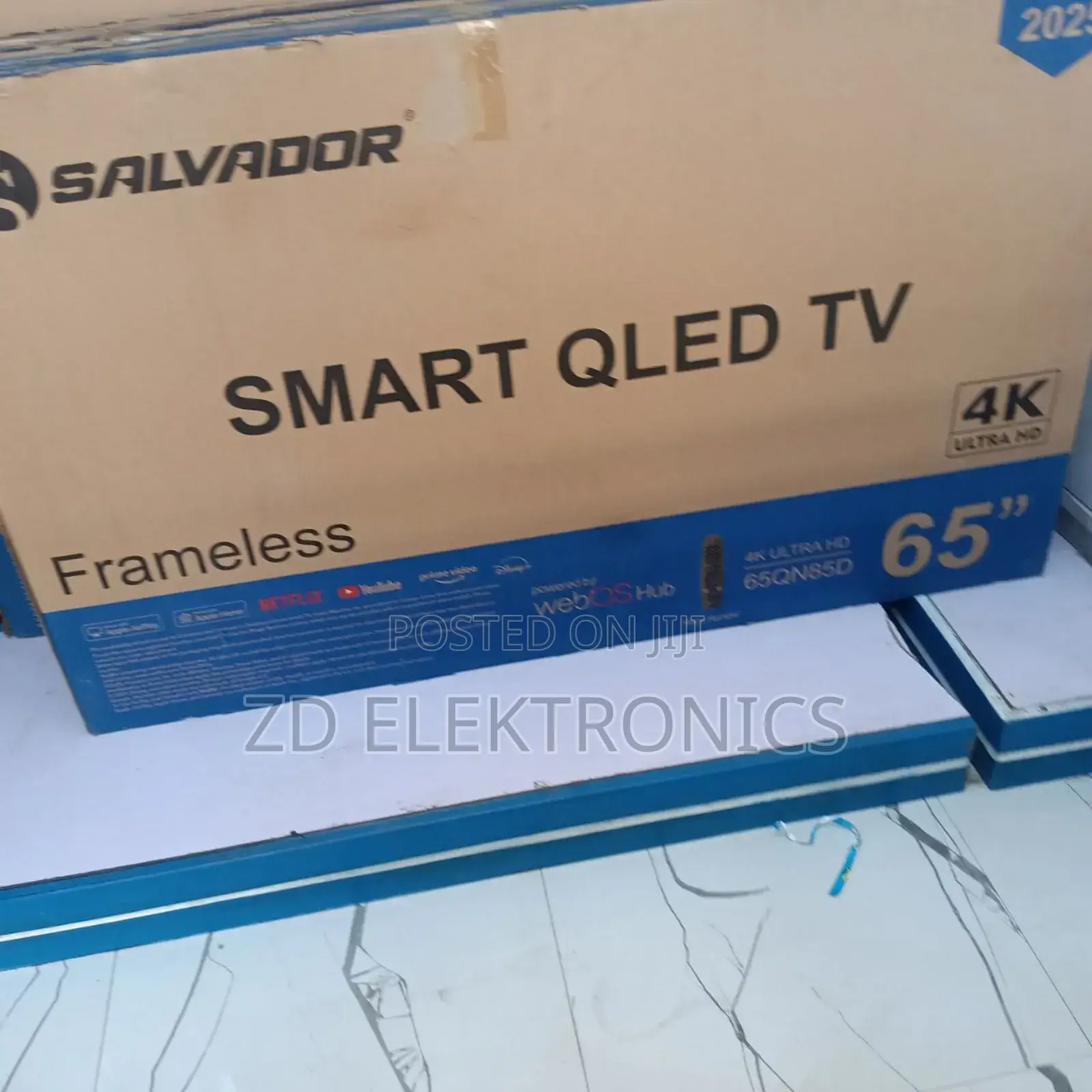 Salvadoor Smart Qled Tv 75 Inch Andraid Framless 20w5 Model