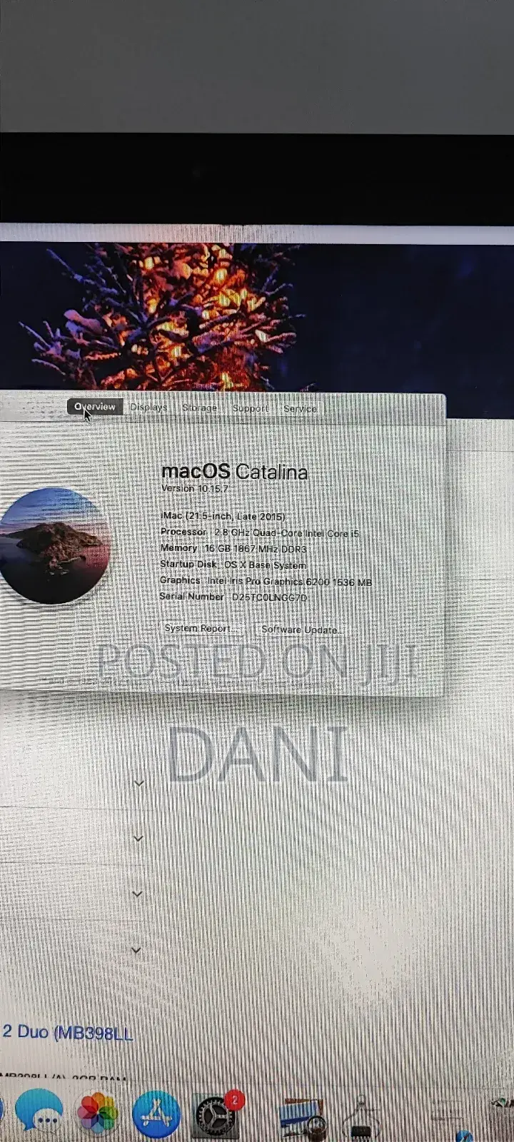 Desktop Computer Apple iMac 16GB Intel Core I5 HDD 1T