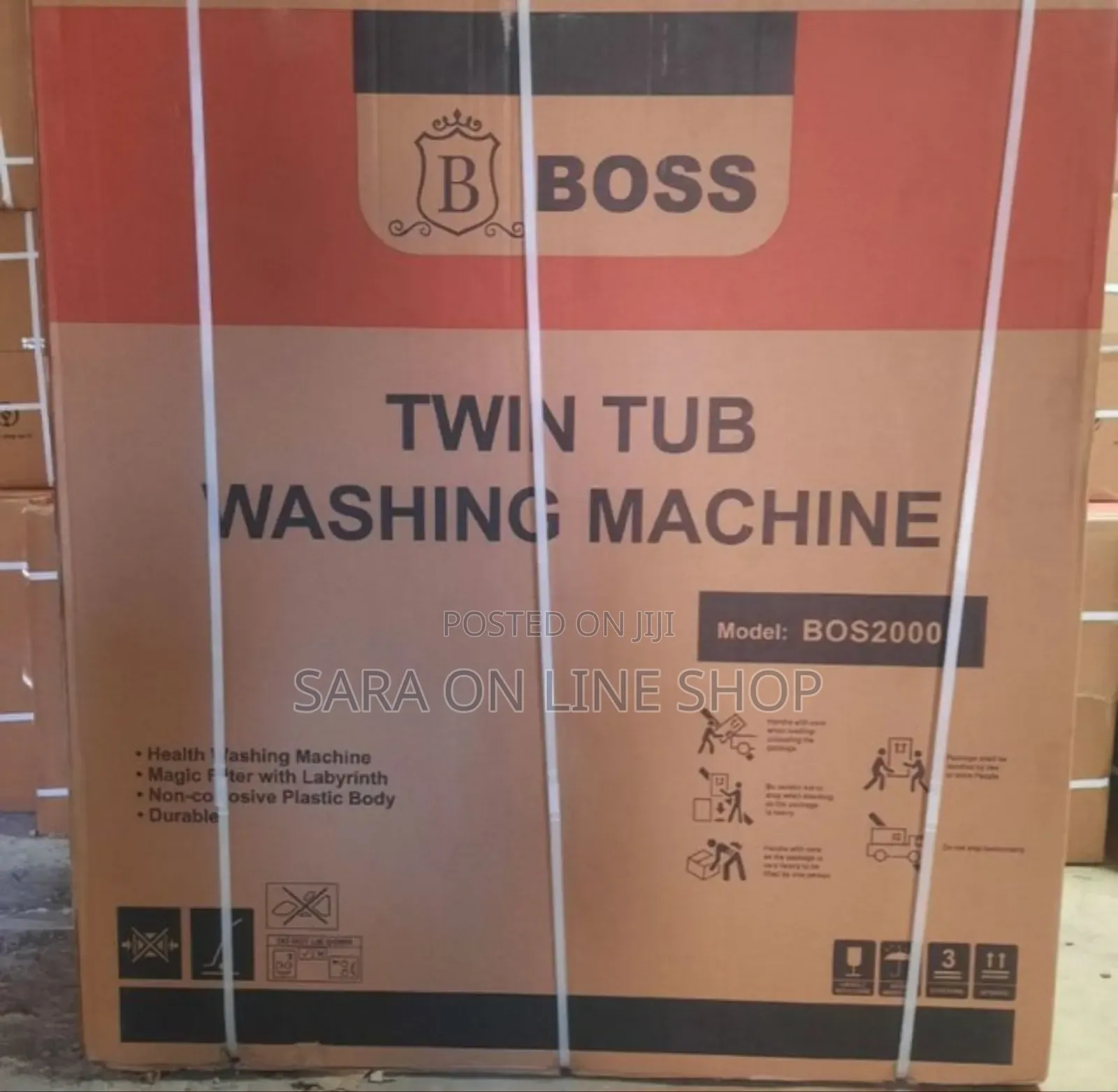 Boss 20kg Manuel Orignal Washing Machine☆New Brand ☆Free Delivery