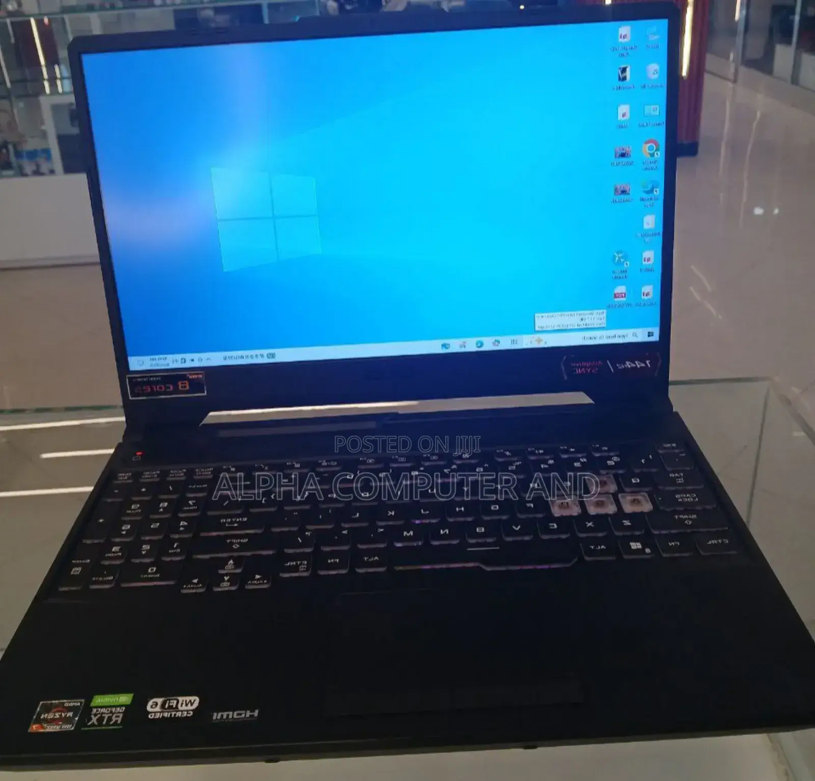 New Laptop Asus TUF Gaming A16 16GB Intel Core I7 SSD 512GB