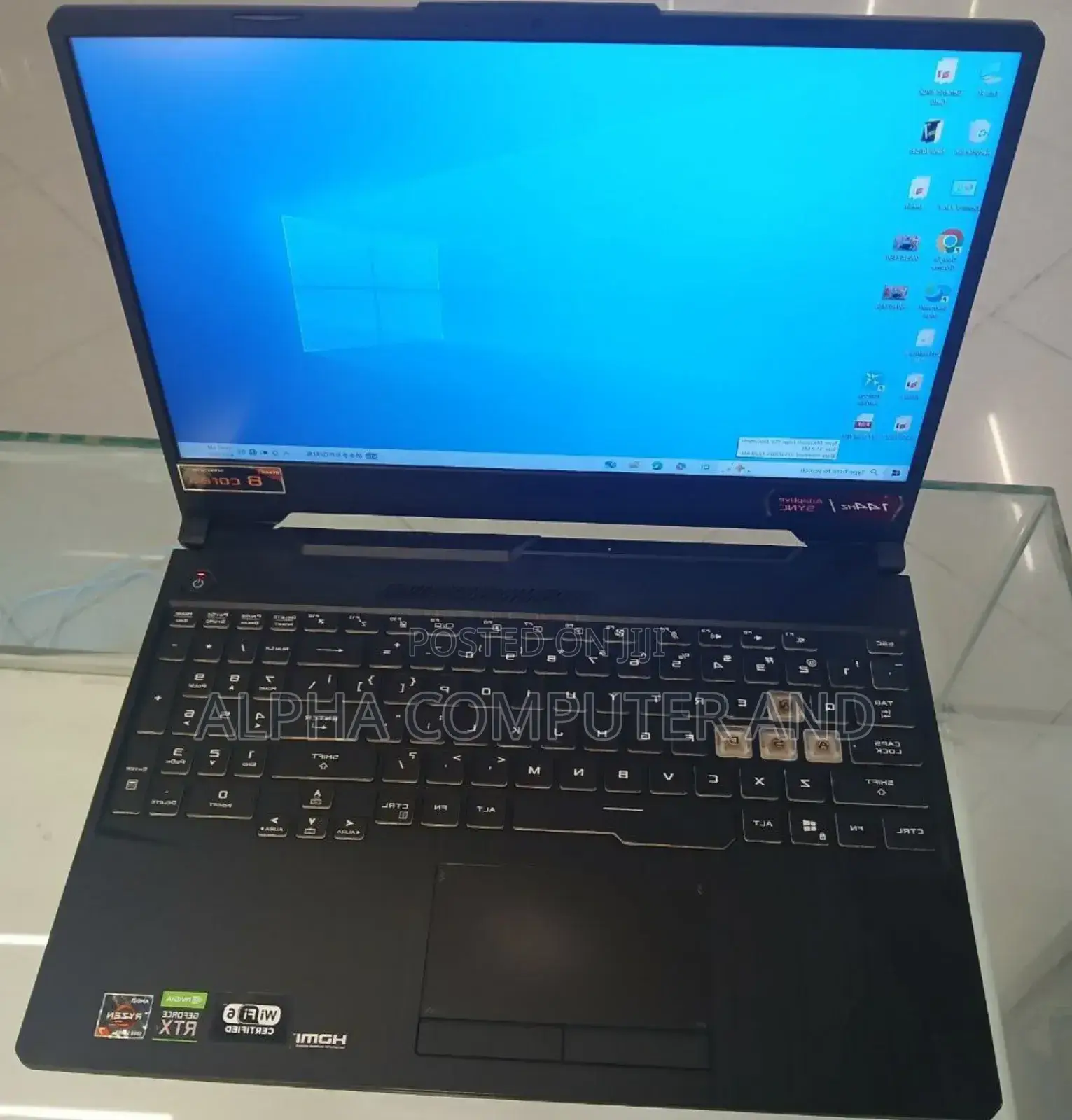 New Laptop Asus TUF Gaming A16 16GB Intel Core I7 SSD 512GB