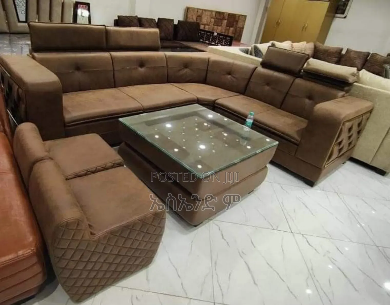 Snug Nook Sofa Style With Table Fully Leather