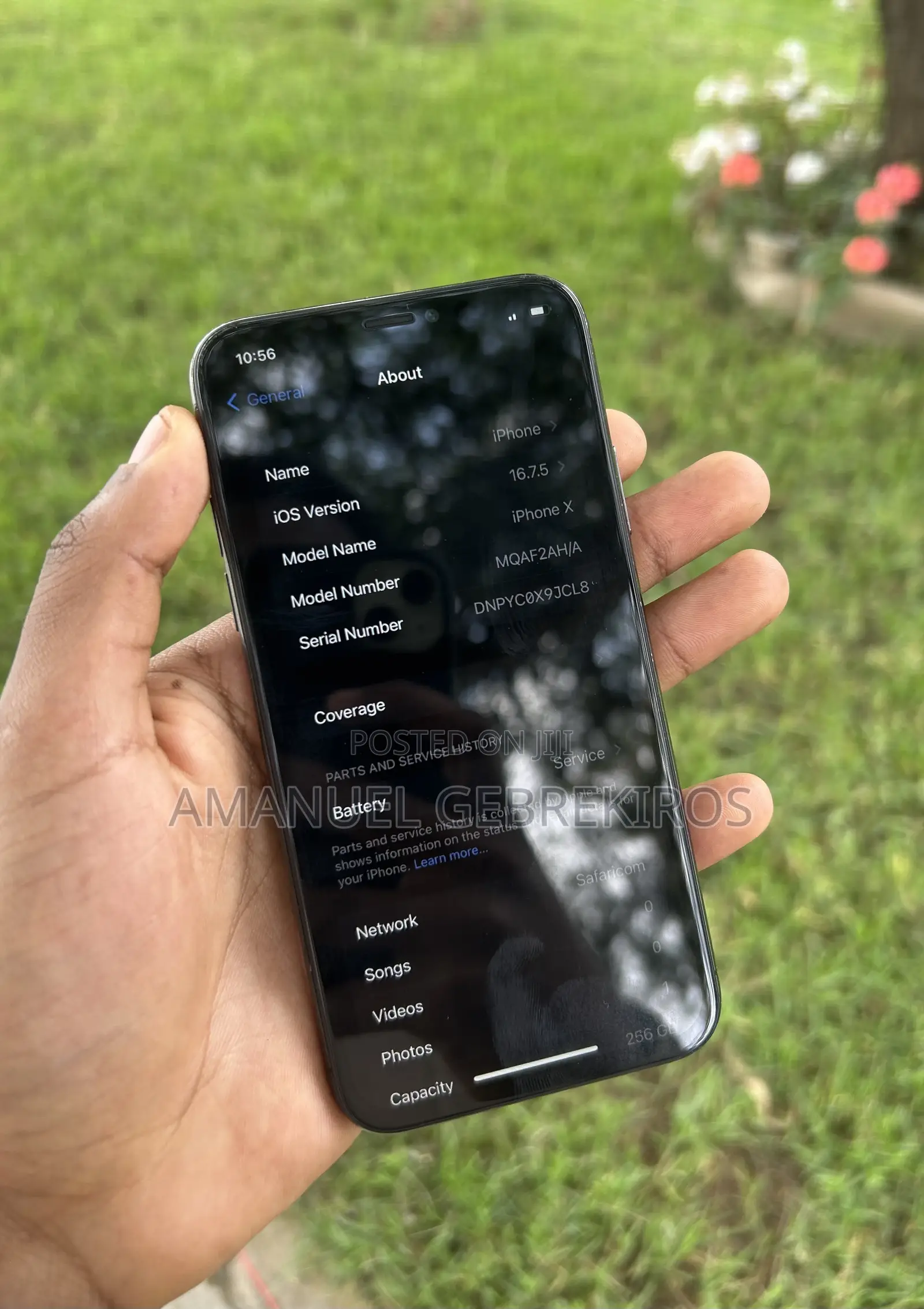 Apple iPhone X 256 GB Black