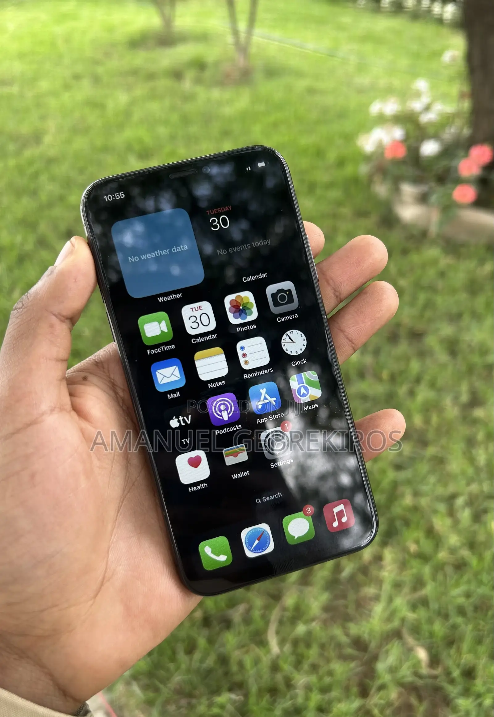 Apple iPhone X 256 GB Black