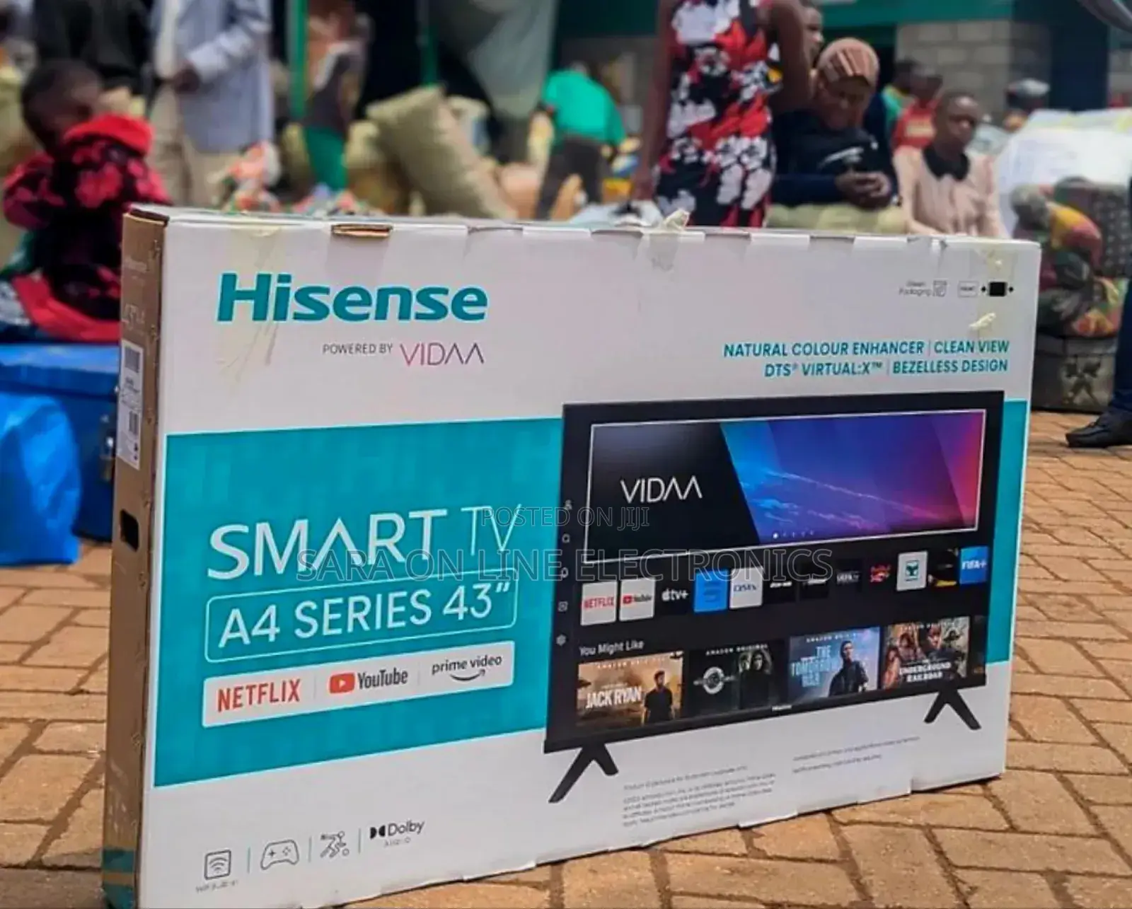 Hisense 43" A4 Series Uhd Smart Tv ◆ New 2025 Model