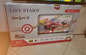 ●Life Star 43" New 2025 Tv ●Free Delivery 5 Years Warrnty 49,900