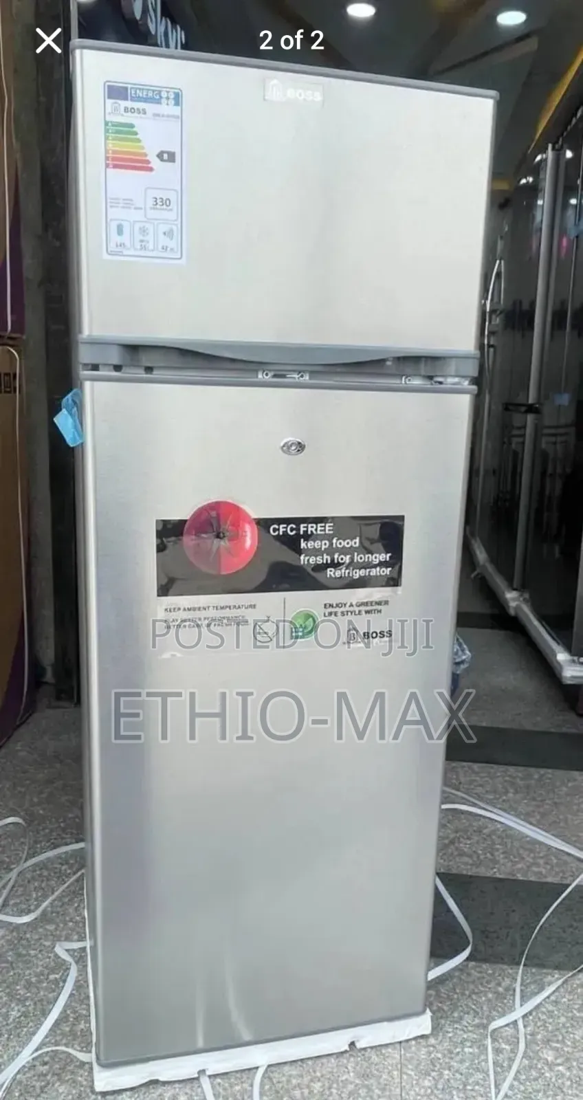 Boss Refrigerator Model 340 – Original | Strong Cooling | Energy Saver