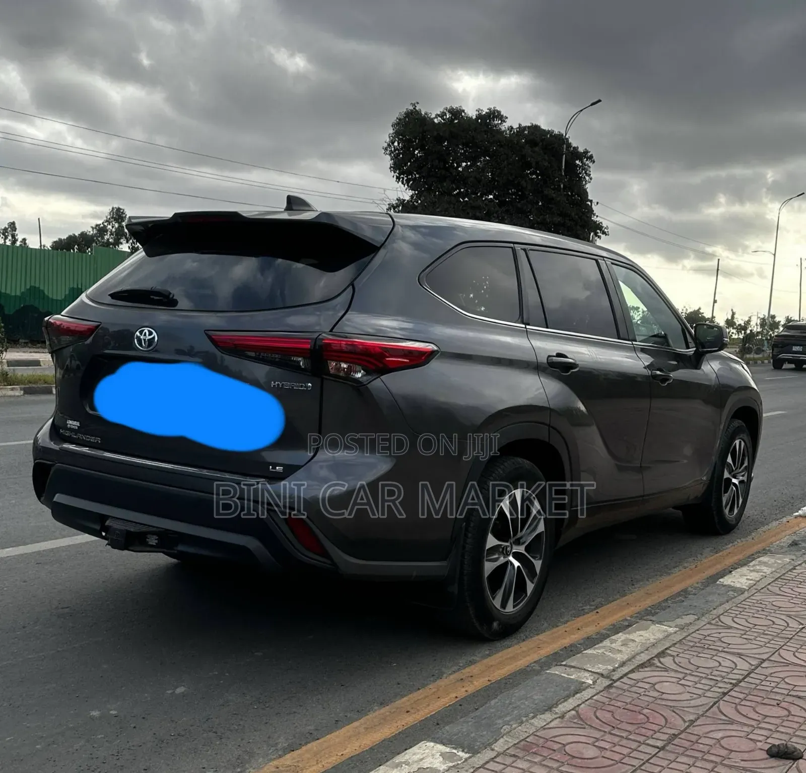 Toyota Highlander Hybrid 2021 Gray