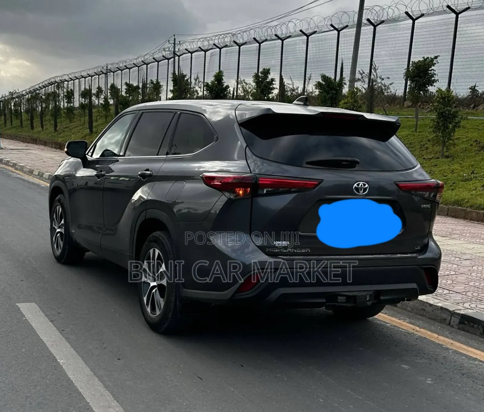 Toyota Highlander Hybrid 2021 Gray