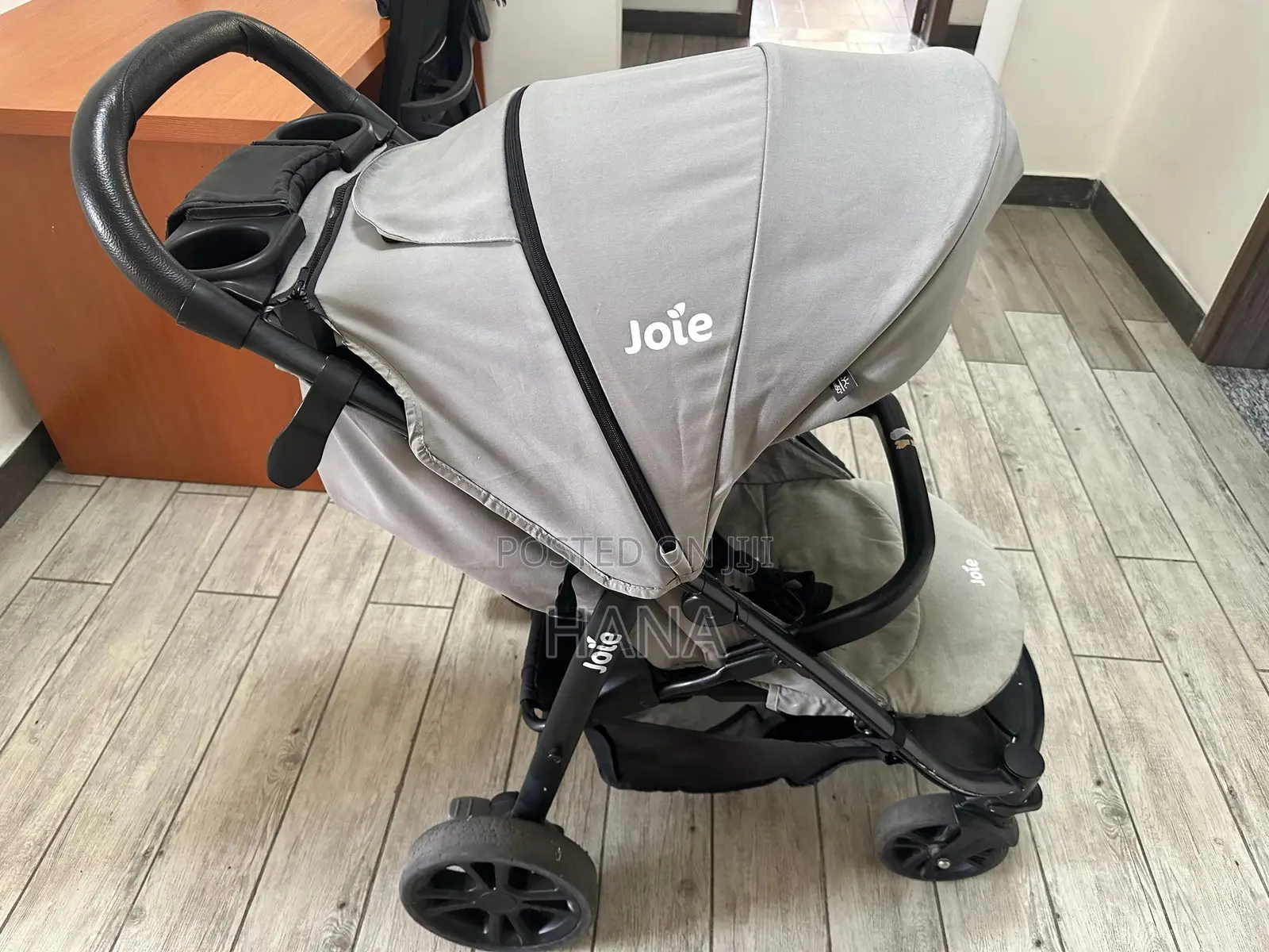 Joie Litetrax Pro Baby Stroller in a Grey Color