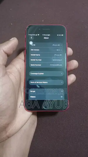 Apple iPhone SE (2020) 128 GB Red