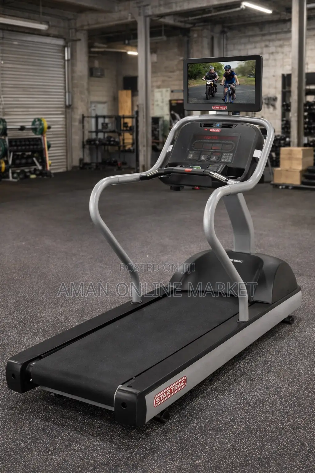 Star Trac E-Tr Treadmill With Tv