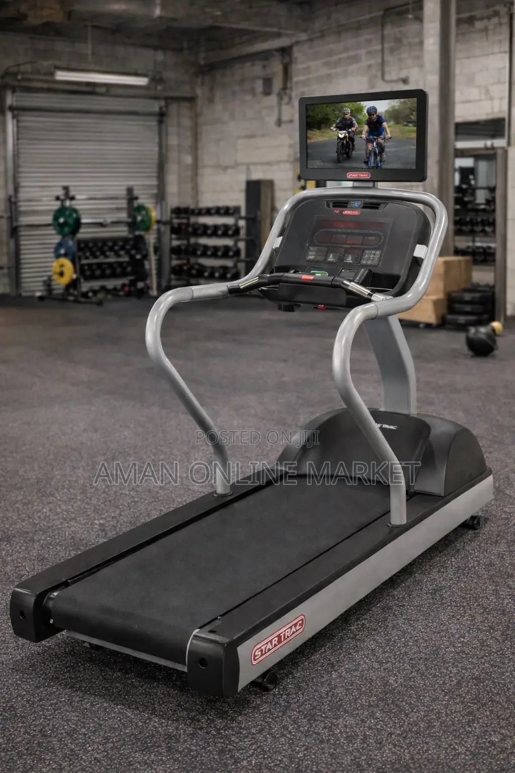 Star Trac E-Tr Treadmill With Tv