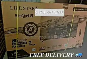 ➣☆Life Star 75"☆ New 2025 ➛10 Years Warranty ◈ Free Delivery ◈ 220,000