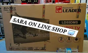 ●Leader 55"● Doble Galss Tv Free Delivery 10 Yeara Warranty