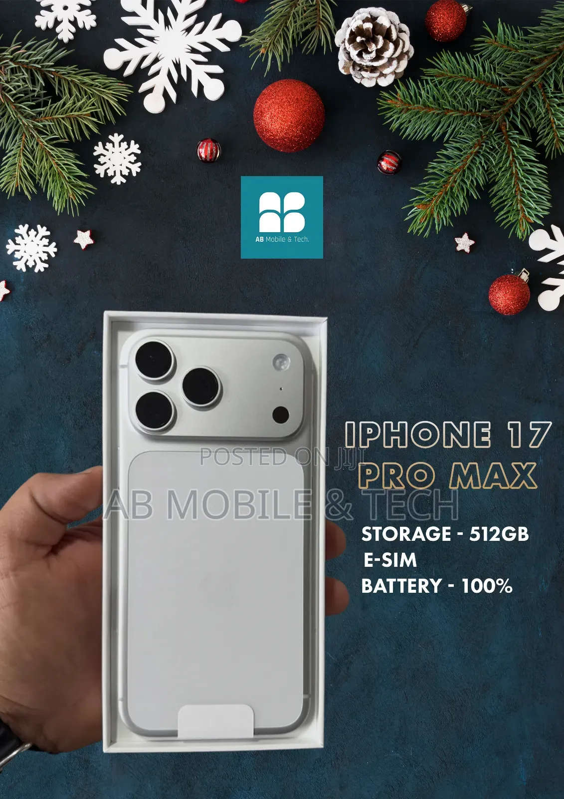 New Apple iPhone 17 Pro Max 512 GB White