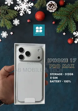New Apple iPhone 17 Pro Max 512 GB White