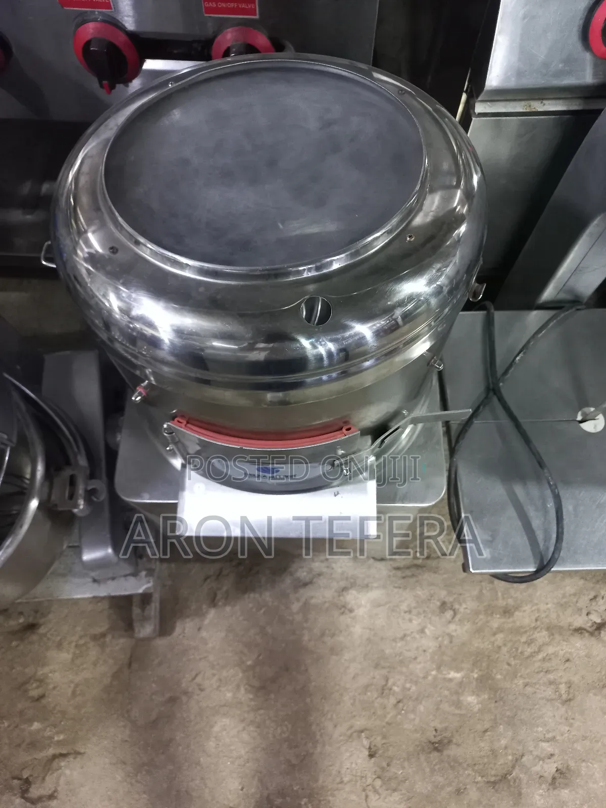 ድንች መላጫ Potato Peeler Machine.