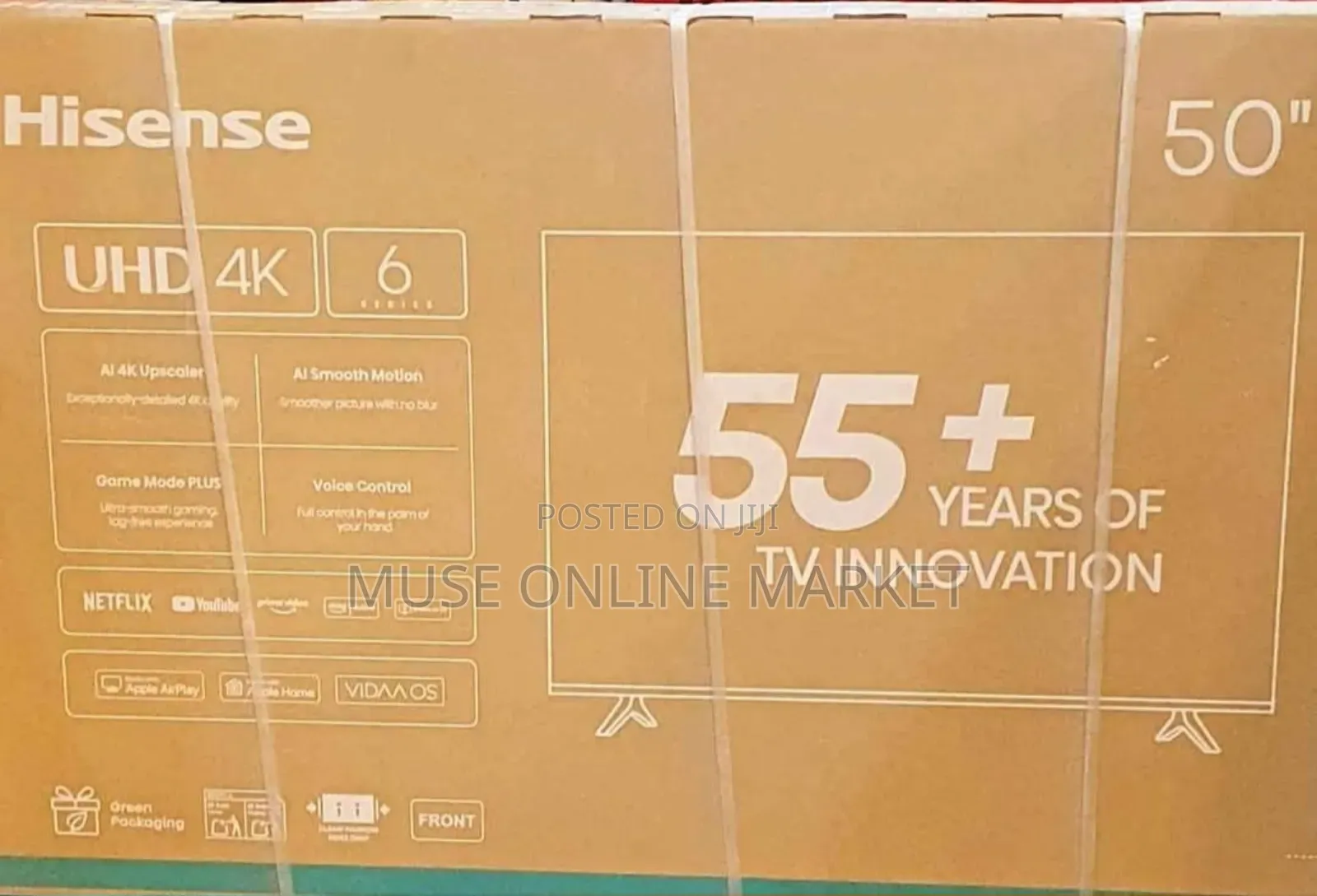 Hisense 50inch Smart Android Tv