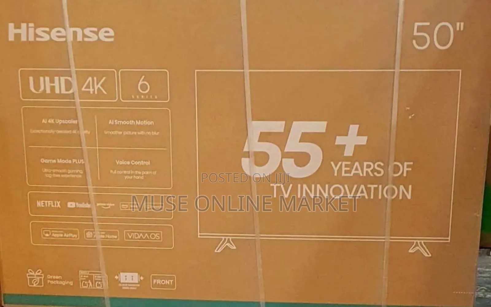 Hisense 50inch Smart Android Tv