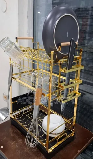 3 Layer Stainless Steel Dish Drying Rack