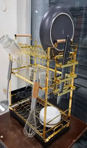 3 Layer Stainless Steel Dish Drying Rack