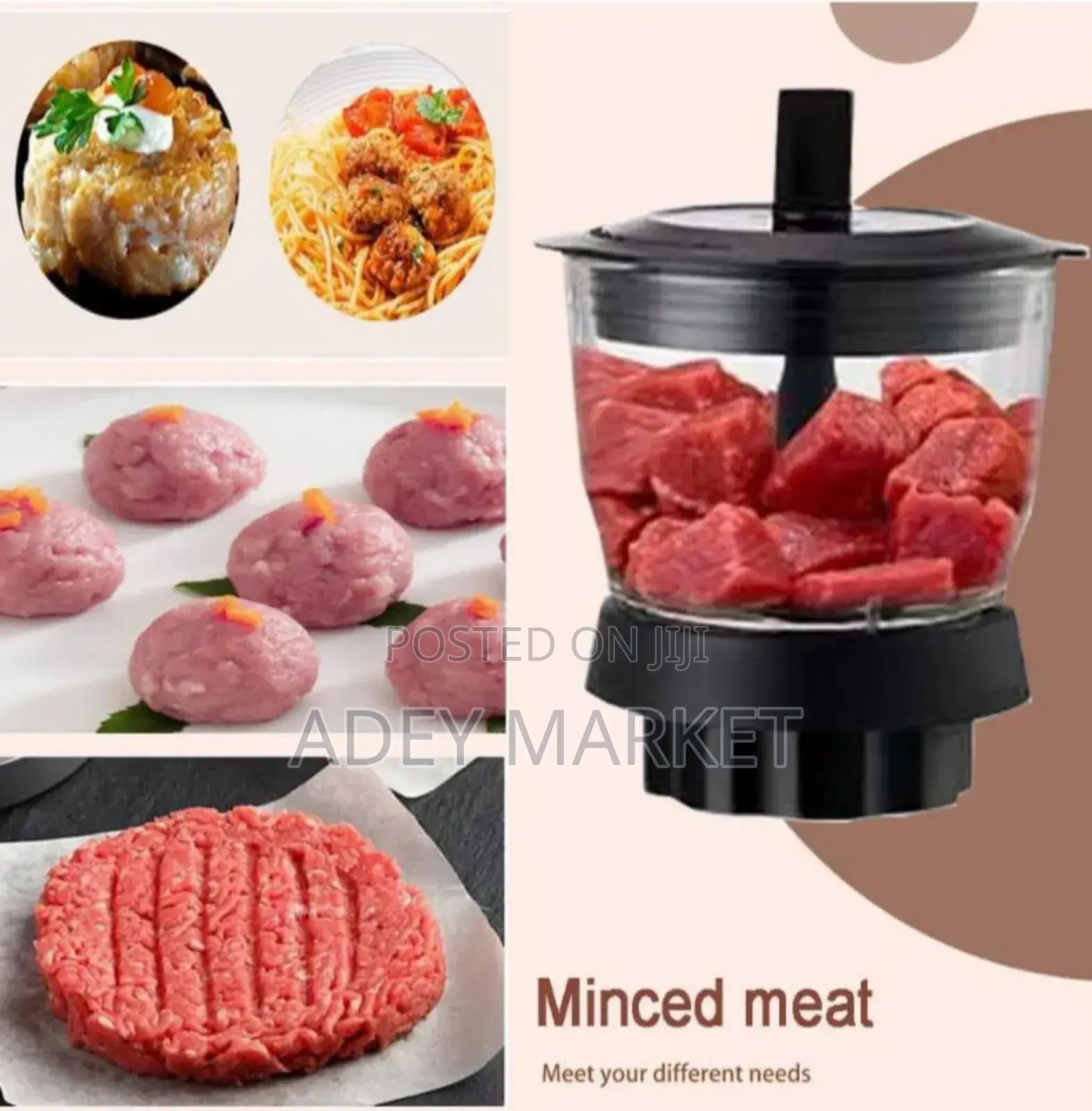 Original Sokany 3 In1 Blender /Grinder