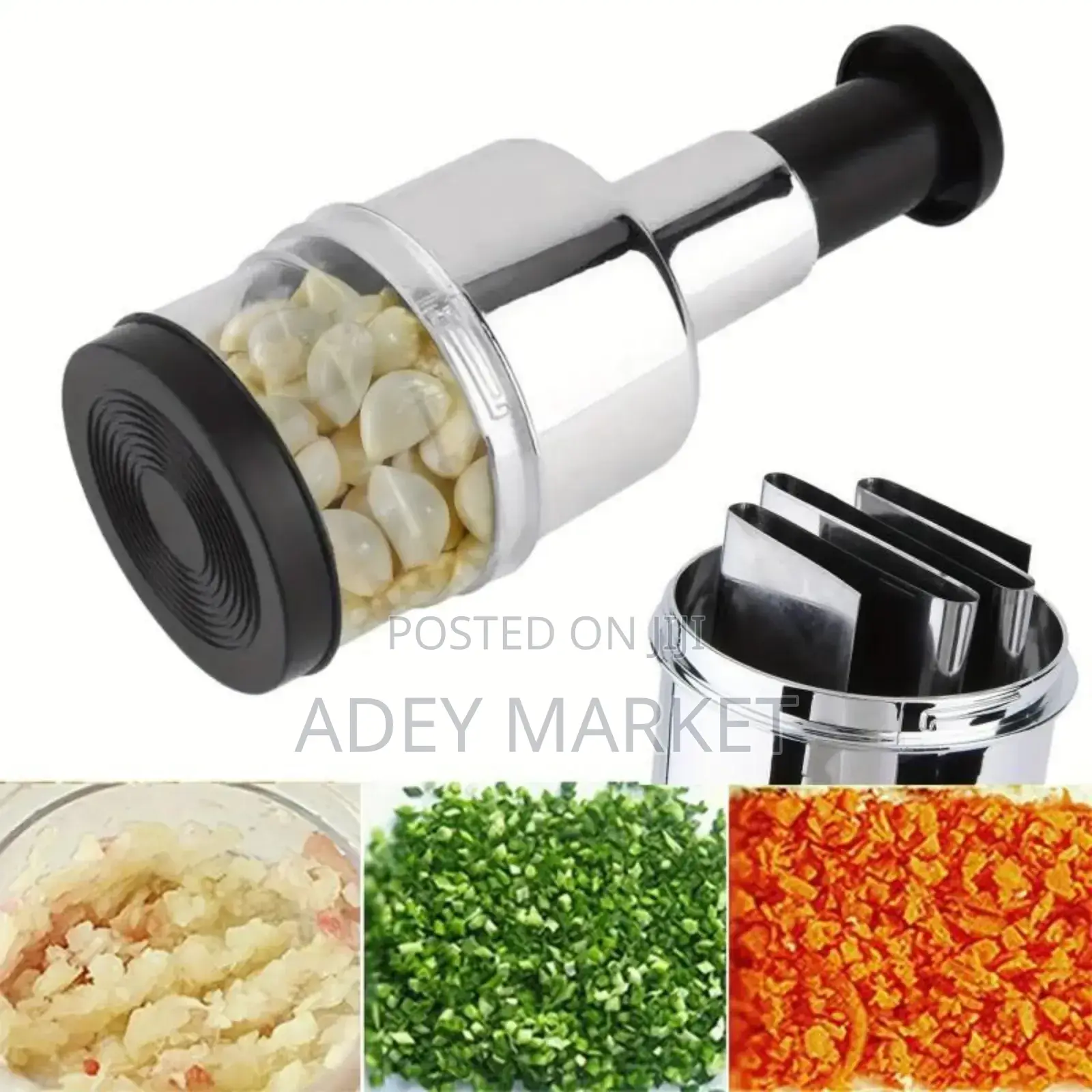 Manual Press-down Garlic And Vegetable Chopper