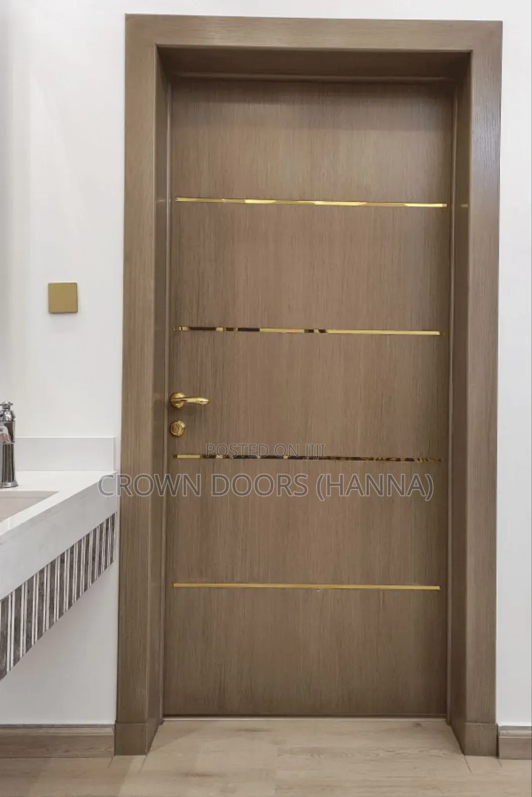 Engineered Wooden Door, 100% Water Proof Doors for Main Gate Indoors.