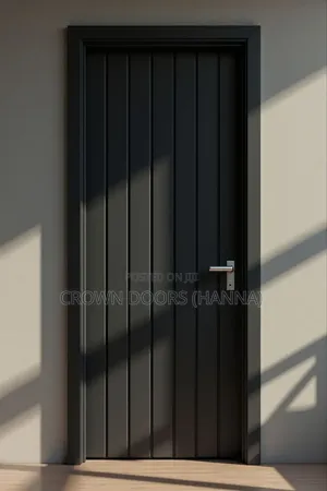 ክራውን በር/Crown Door Made of Natural Stone Wood Fiber.Indoor Main Gate