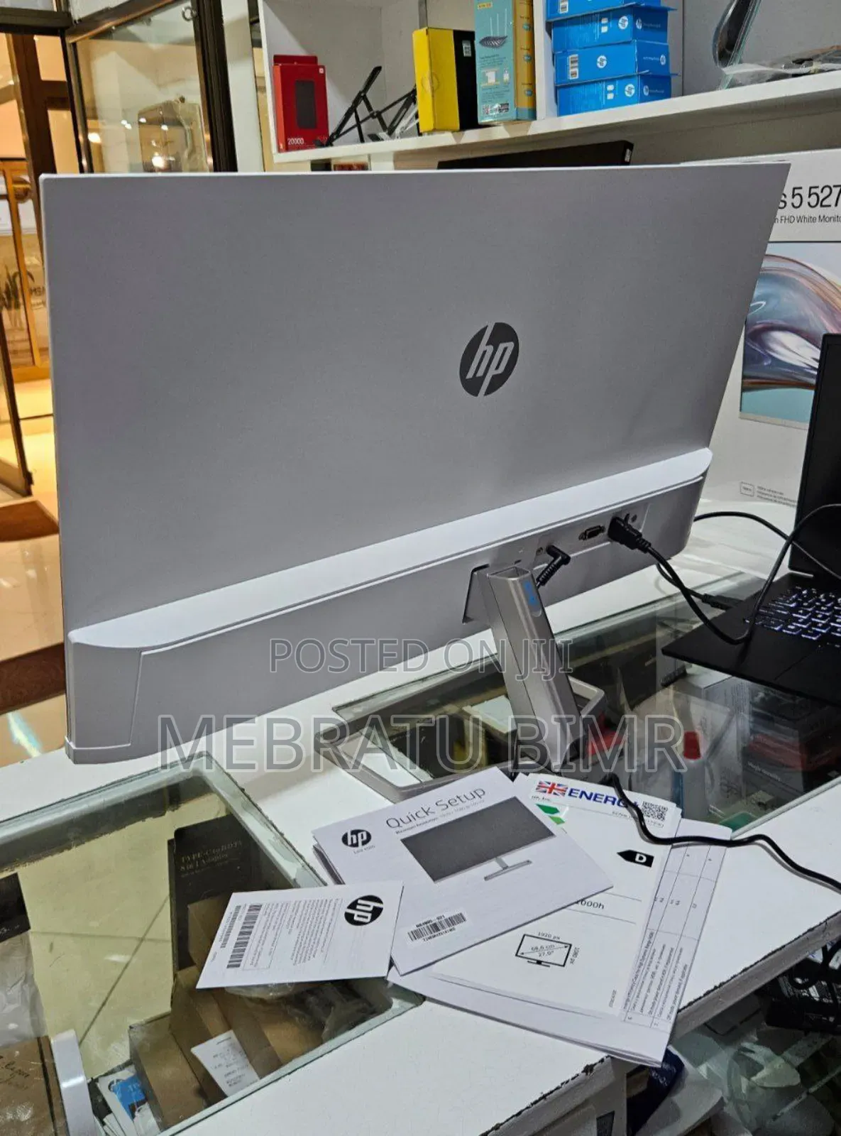 Hp 27 Inch Monitor With Cartoon