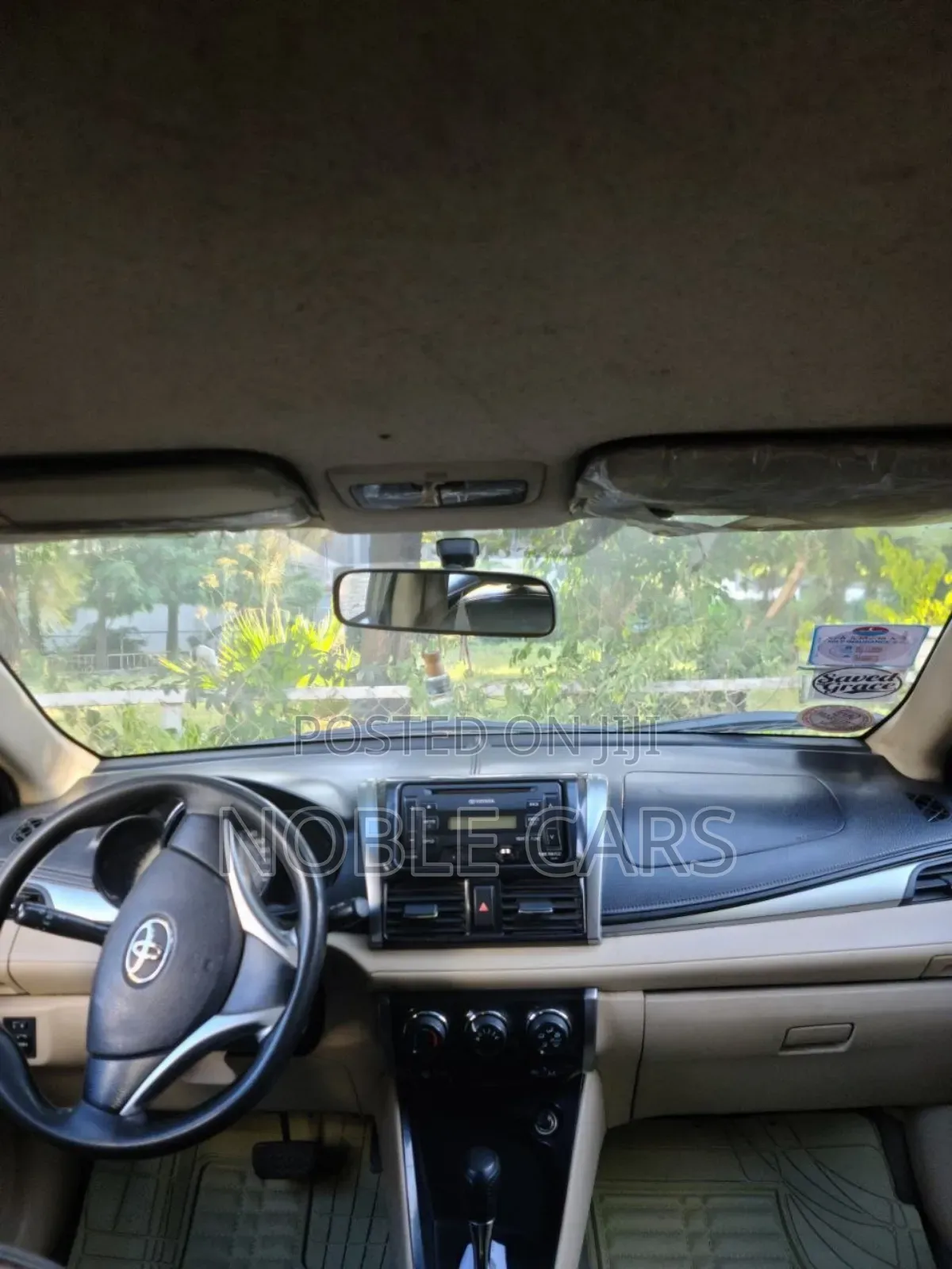 Toyota Yaris 2014 Brown