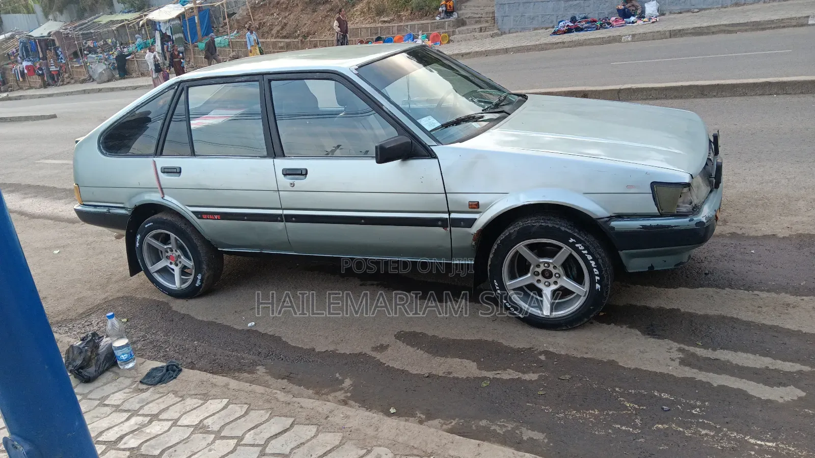 Toyota Corolla Hatchback 1989 Gray