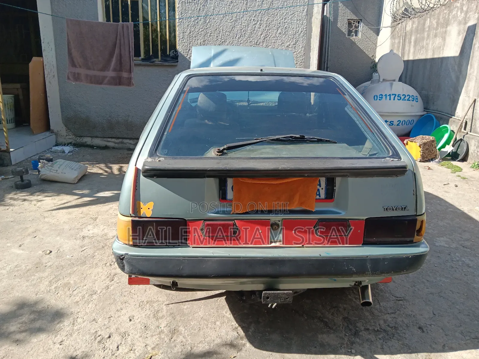 Toyota Corolla Hatchback 1989 Gray