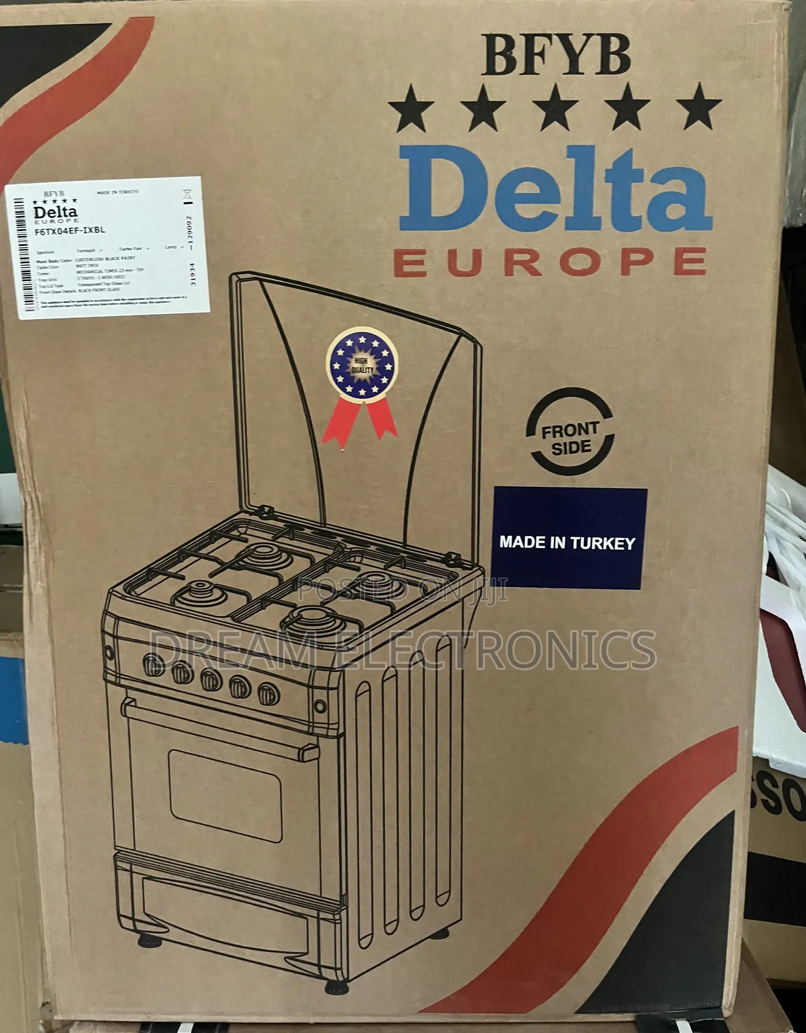 Delta Raund Standing Oven