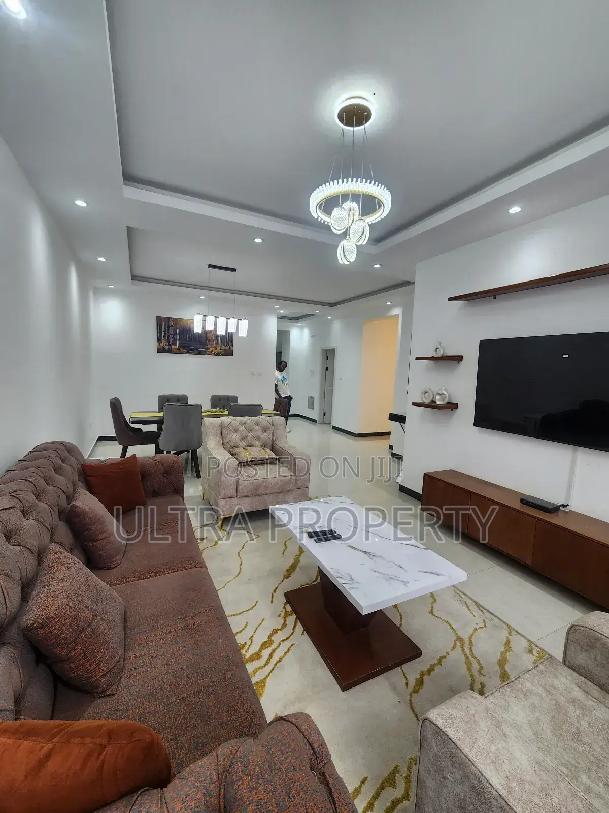 Furnished 2bdrm Apartment in Bole for rent