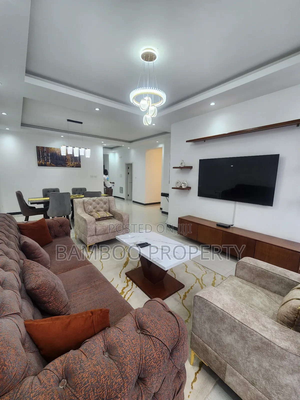 Furnished 2bdrm Apartment in Bole for rent