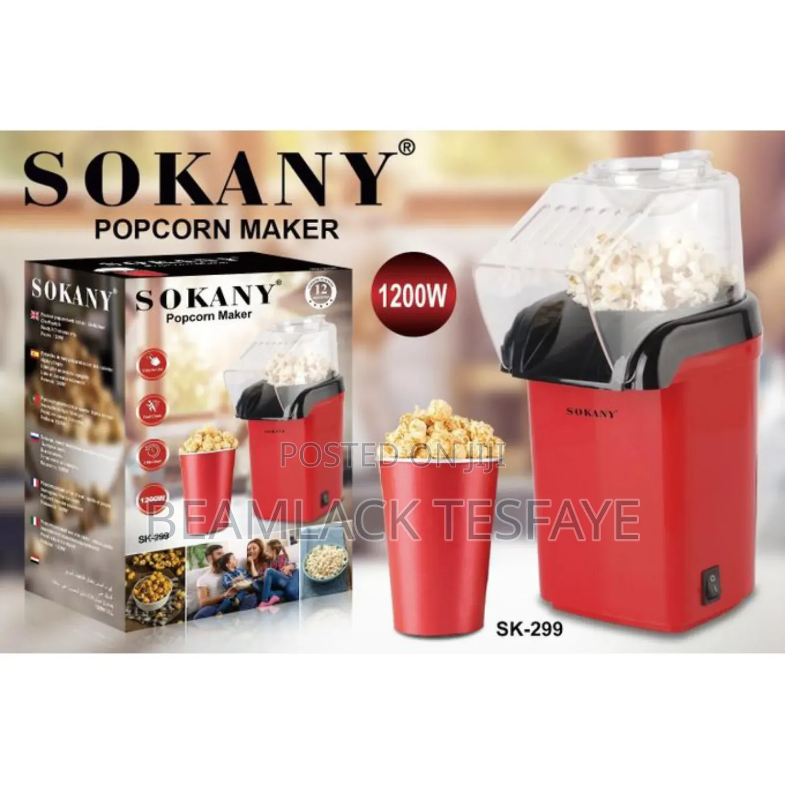Sokany Popcorn Maker