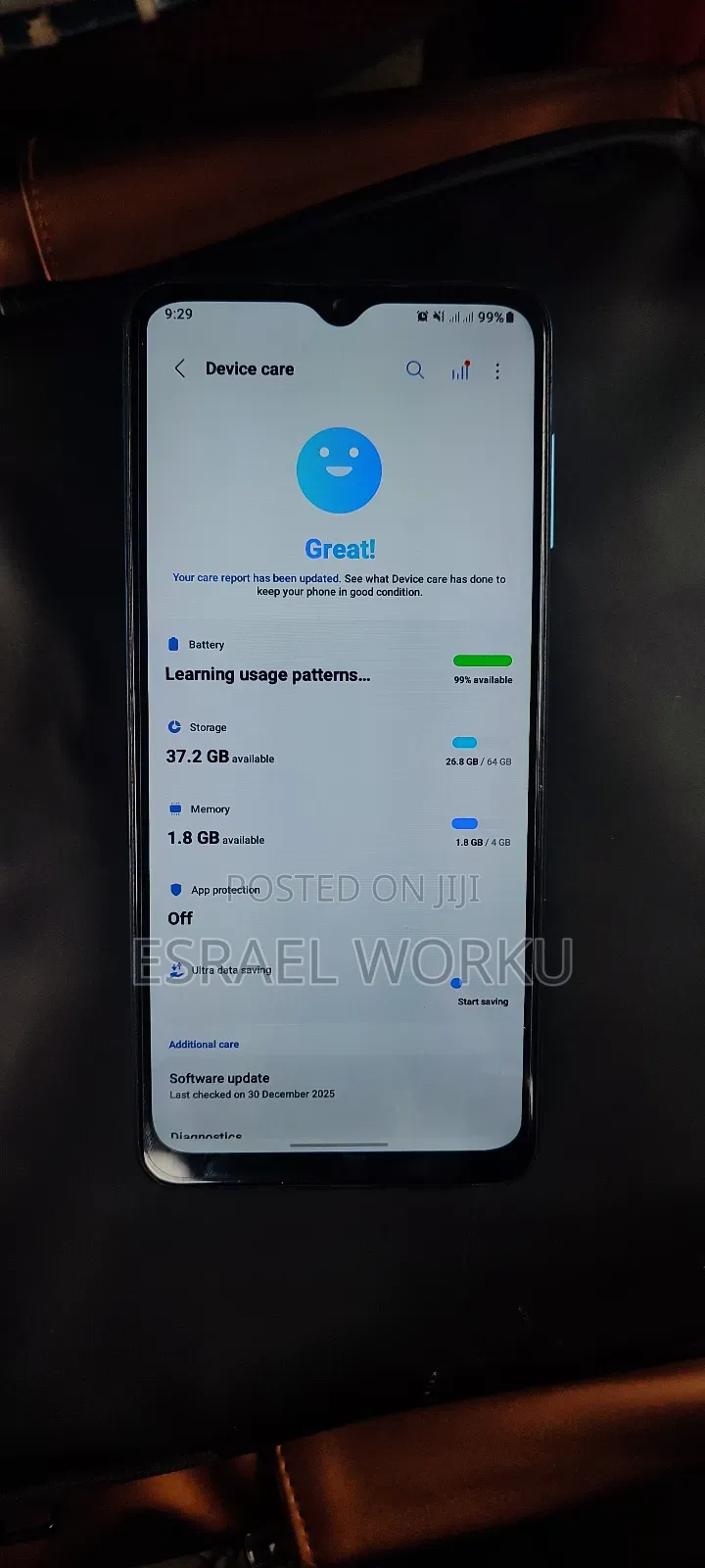 New Samsung Galaxy M12 64 GB Blue