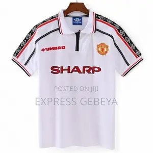 Original Umbro #Manchester United 1997/98 Away Retro Kit Sharp