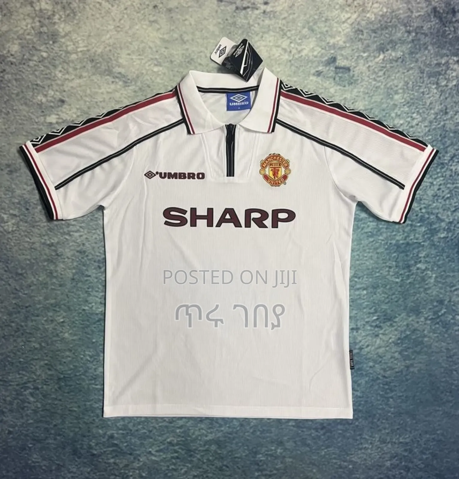 Original Umbro #Manchester United 1997/98 Away Retro Kit Sharp
