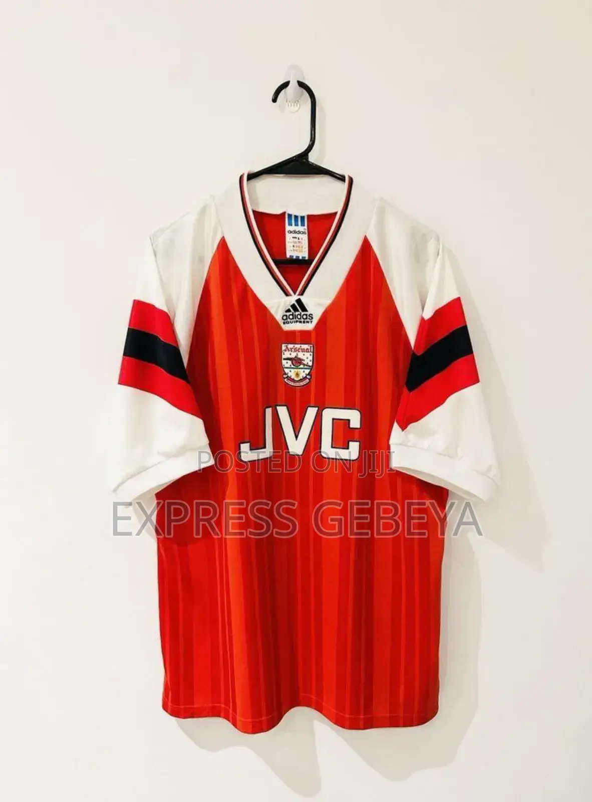 ኦሪጅናል ማሊያ Original Nike #Arsenal 1992/93 Home Retro Kit JVC