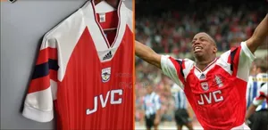 ኦሪጅናል ማሊያ Original Nike #Arsenal 1992/93 Home Retro Kit JVC