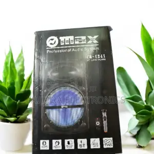 Max Professional Audio System Ch-1241it Features A 12-inch Speaker.