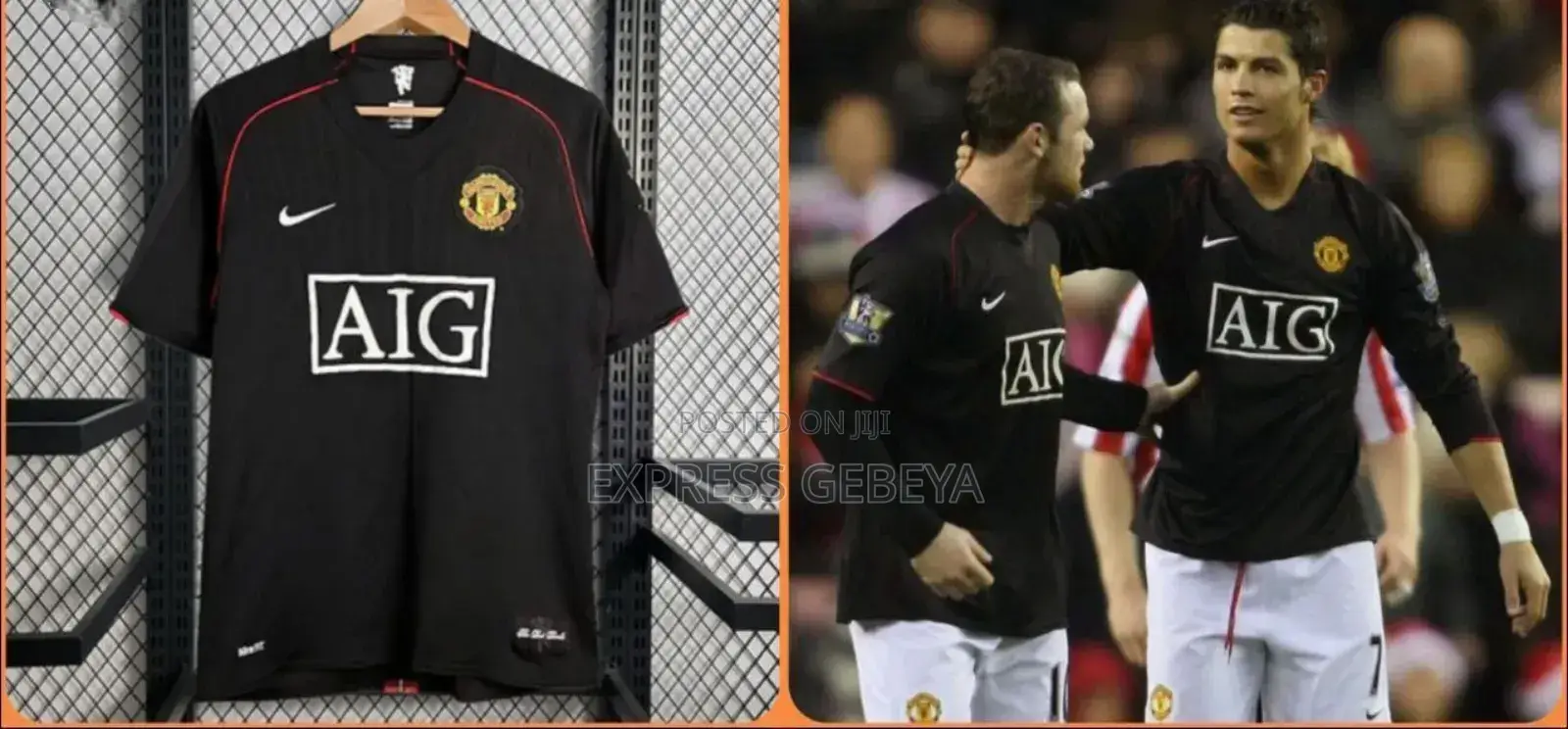 ኦሪጅናል ማሊያ Original Nike #United 2008 Season Offical Retro Away Kit