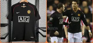 ኦሪጅናል ማሊያ Original Nike #United 2008 Season Offical Retro Away Kit