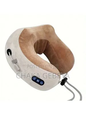 Green Lion Neck Massager Pillow With Heat Therapy - Usb-C Rechargeable